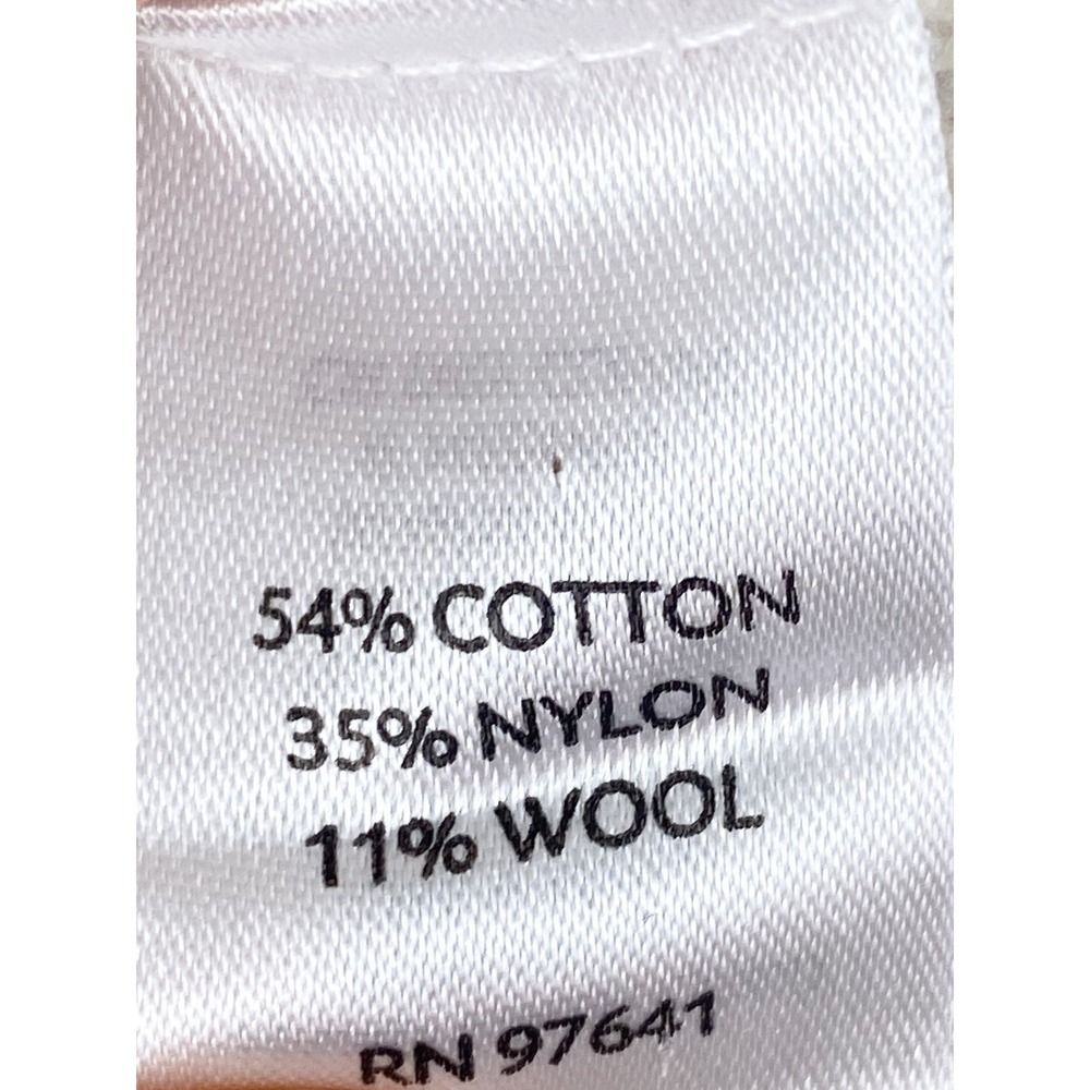 Pure J Jill Womens Wool Pullover L Ivory V Neck Knit Quiet Luxury Coastal - Picture 8 of 10